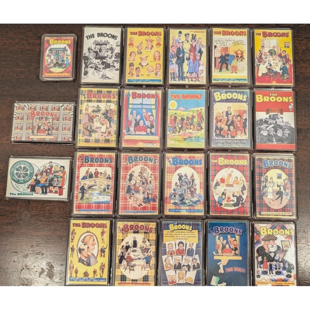 The Broons Fridge Magnet Collection Lot 23 Scottish Comic D.C. Thomson Annual